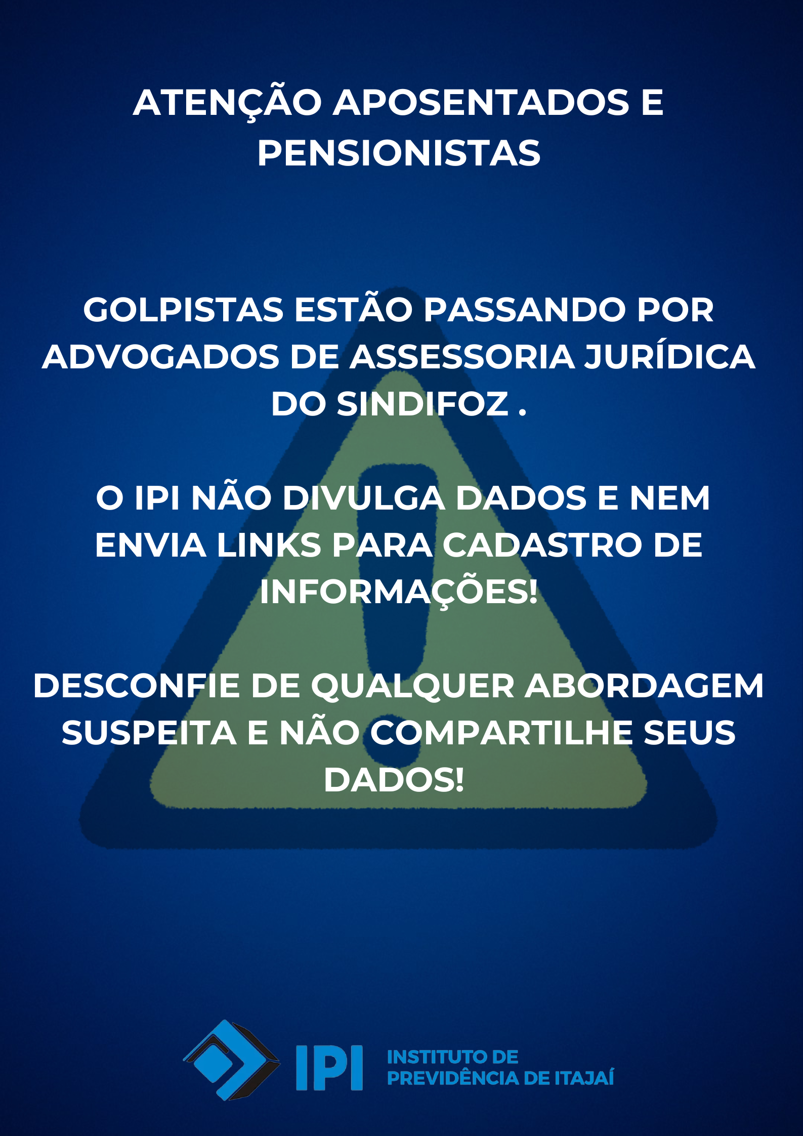 ALERTA DE GOLPE SINDIFOZ